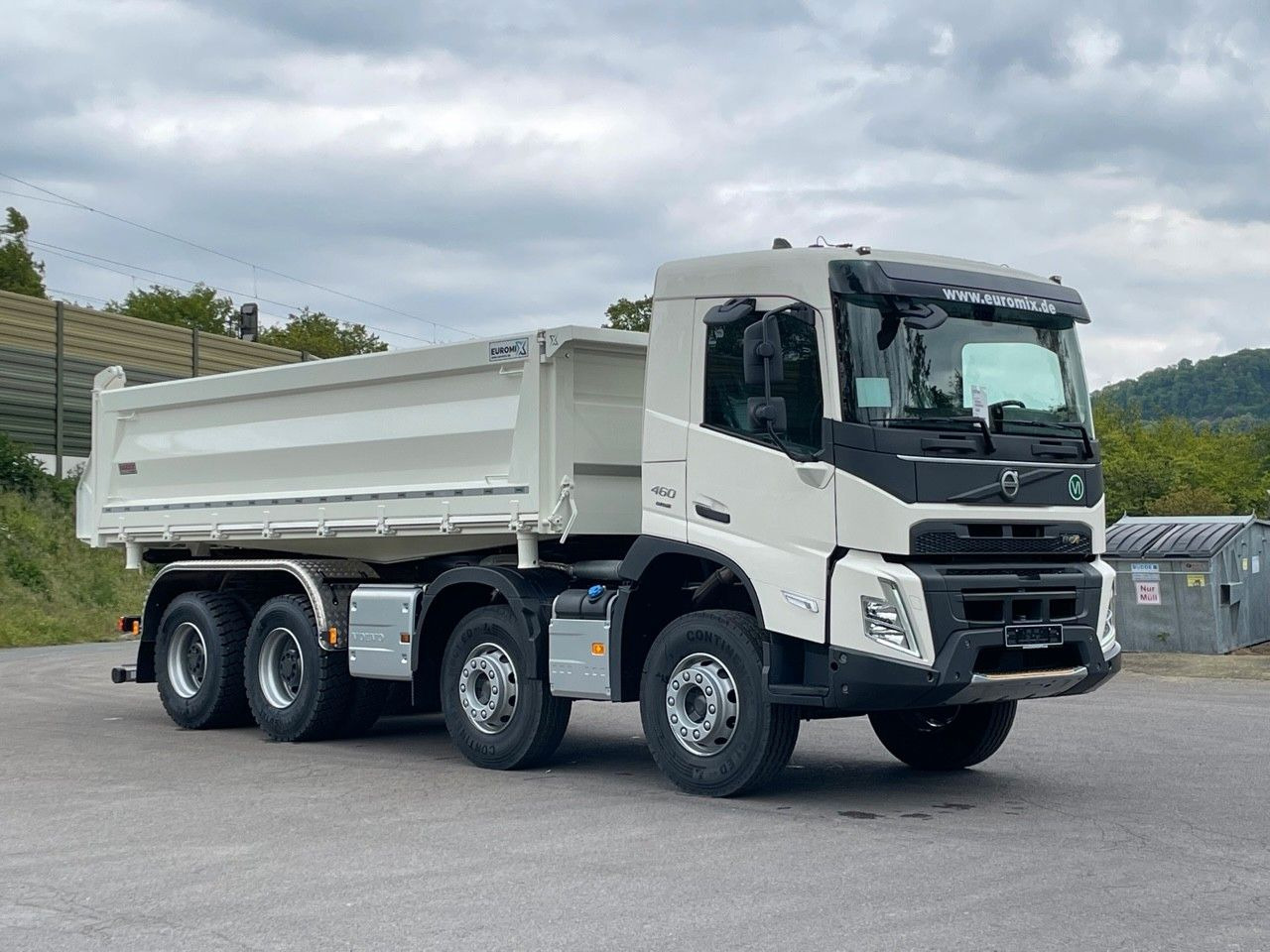 Tippbil Volvo FMX 500 8X4 Retarder EuromixMTP Kipper: bilde 6