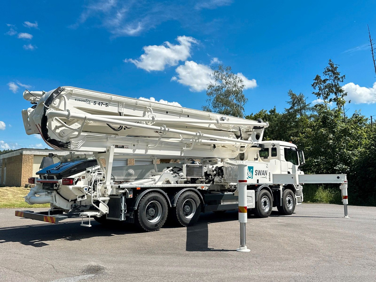 Volvo FMX 500 8x4 SWAN 47m Betonpumpe EuromixMTP - Betongpumpe: bilde 4 Volvo FMX 500 8x4 SWAN 47m Betonpumpe EuromixMTP - Betongpumpe: bilde 4