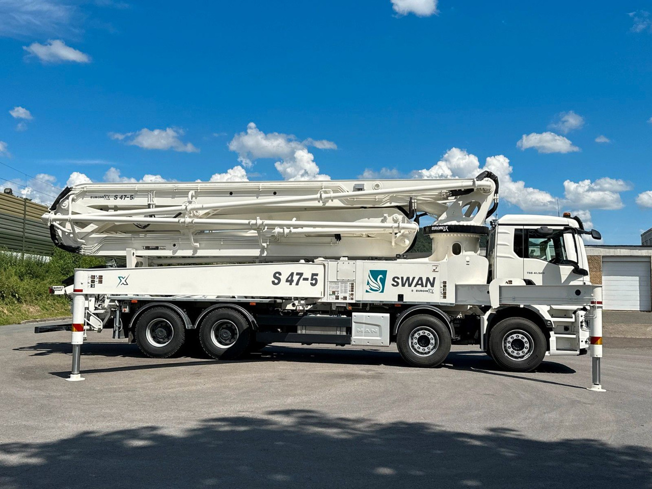 Volvo FMX 500 8x4 SWAN 47m Betonpumpe EuromixMTP - Betongpumpe: bilde 3 Volvo FMX 500 8x4 SWAN 47m Betonpumpe EuromixMTP - Betongpumpe: bilde 3