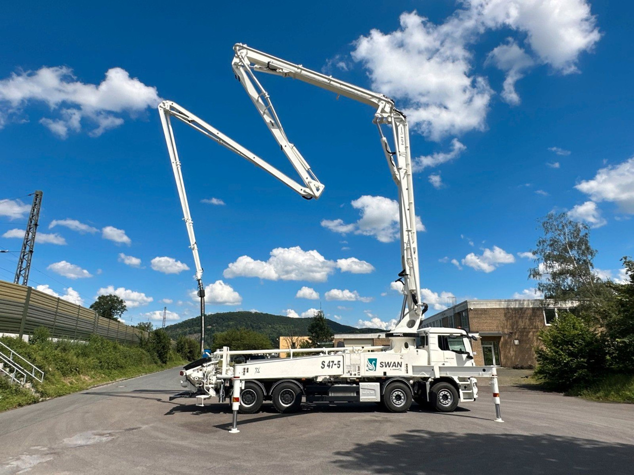 Betongpumpe Volvo FMX 500 8x4 SWAN 47m Betonpumpe EuromixMTP: bilde 10