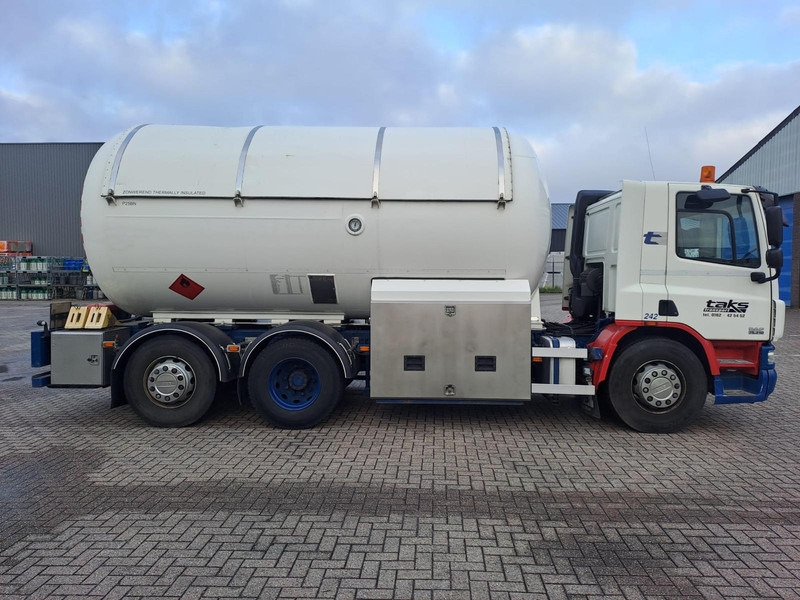 DAF FAN CF75. 6x2 -24030 Liter Gas tank truck ID 2.166 Rootselaar, flowmeter, pump, sunroof on tank - Tankbil: bilde 1 DAF FAN CF75. 6x2 -24030 Liter Gas tank truck ID 2.166 Rootselaar, flowmeter, pump, sunroof on tank - Tankbil: bilde 1