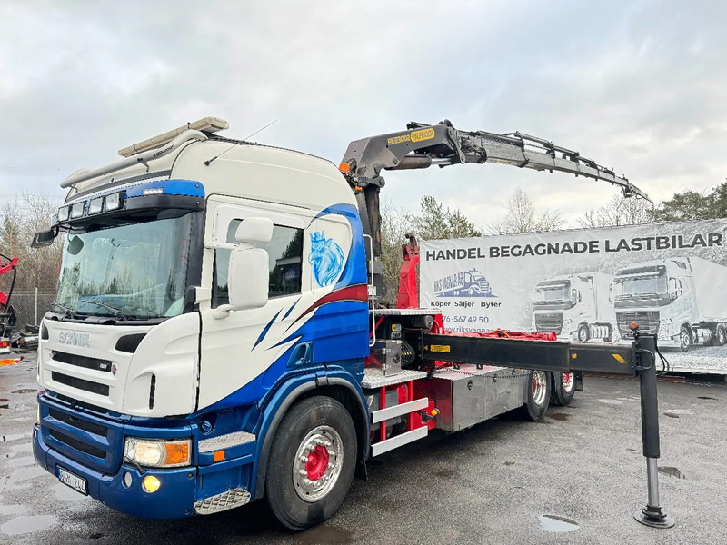 Scania P420 6X2*4, Hooklift-truck with Crane, 2008 - Lastebil, Kranbil: bilde 5 Scania P420 6X2*4, Hooklift-truck with Crane, 2008 - Lastebil, Kranbil: bilde 5