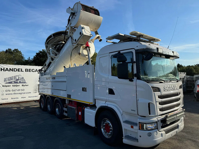 Scania R480 Euro 6, Vacuum / Sewer Jetter / Recycler, 2013 - Vakuum lastebil: bilde 1 Scania R480 Euro 6, Vacuum / Sewer Jetter / Recycler, 2013 - Vakuum lastebil: bilde 1