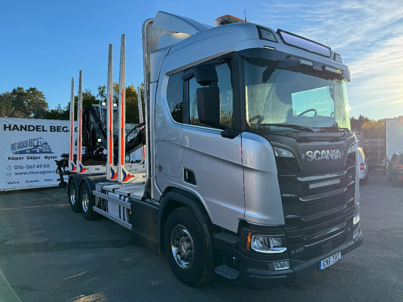 Scania R730 V8 6X4, Retarder, Timber-truck + Kesla, 2020 - Tømmerbil, Kranbil: bilde 2 Scania R730 V8 6X4, Retarder, Timber-truck + Kesla, 2020 - Tømmerbil, Kranbil: bilde 2