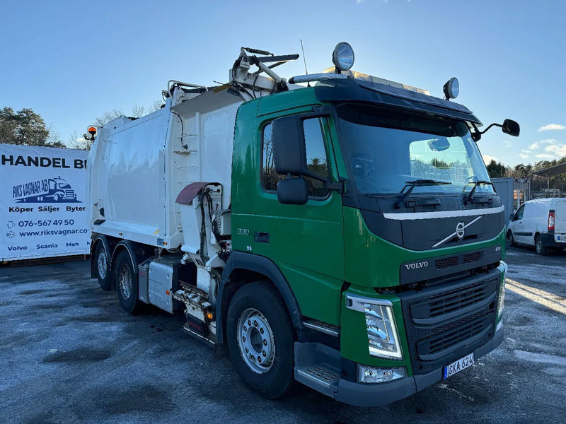 Volvo FM 330 RHD, 2-compartments & tipp, 2014 - Søppelbil: bilde 1 Volvo FM 330 RHD, 2-compartments & tipp, 2014 - Søppelbil: bilde 1