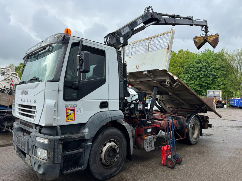 Iveco Stralis 270 **TIPPER+CRANE+ROTATOR+GRABBER** - Tippbil, Kranbil: bilde 2 Iveco Stralis 270 **TIPPER+CRANE+ROTATOR+GRABBER** - Tippbil, Kranbil: bilde 2