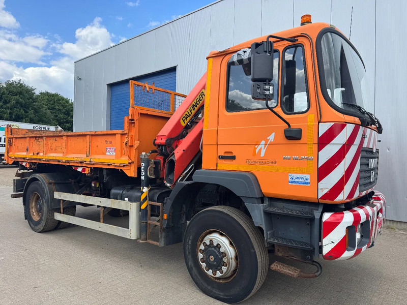 MAN ME 18.250 4X4 **4X4-TIPPER+PALFINGER PK7501-BELGIAN TRUCK** - Tippbil, Kranbil: bilde 5 MAN ME 18.250 4X4 **4X4-TIPPER+PALFINGER PK7501-BELGIAN TRUCK** - Tippbil, Kranbil: bilde 5