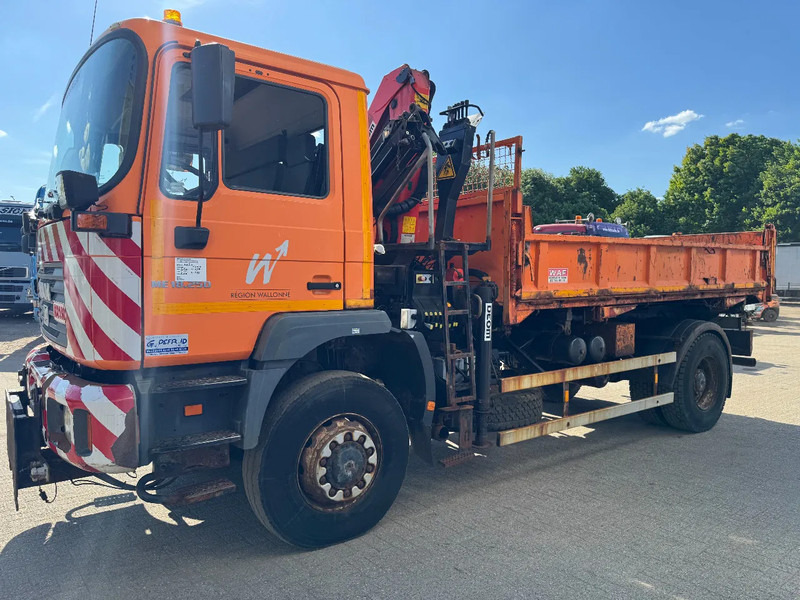MAN ME 18.250 4X4 **BELGIAN TRUCK+PALFINGER PK8500** - Tippbil, Kranbil: bilde 3 MAN ME 18.250 4X4 **BELGIAN TRUCK+PALFINGER PK8500** - Tippbil, Kranbil: bilde 3