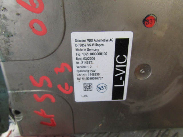 DAF LF 55 220 EURO 3 ENGINE ECU KIT P/NO 1898112 - Styreenhet for Lastebil: bilde 5 DAF LF 55 220 EURO 3 ENGINE ECU KIT P/NO 1898112 - Styreenhet for Lastebil: bilde 5