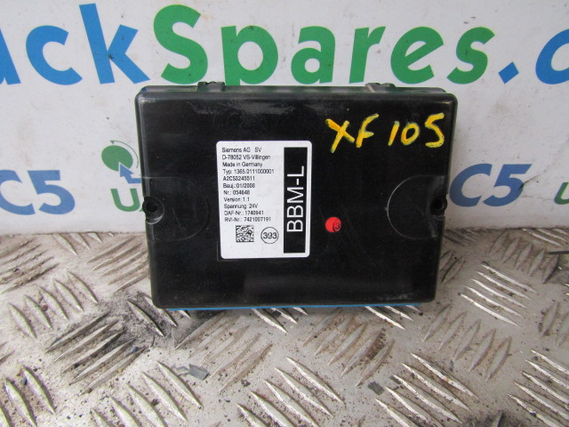 DAF XF 105 BBM-L ECU P/NO 1740941 - Styreenhet for Lastebil: bilde 1 DAF XF 105 BBM-L ECU P/NO 1740941 - Styreenhet for Lastebil: bilde 1