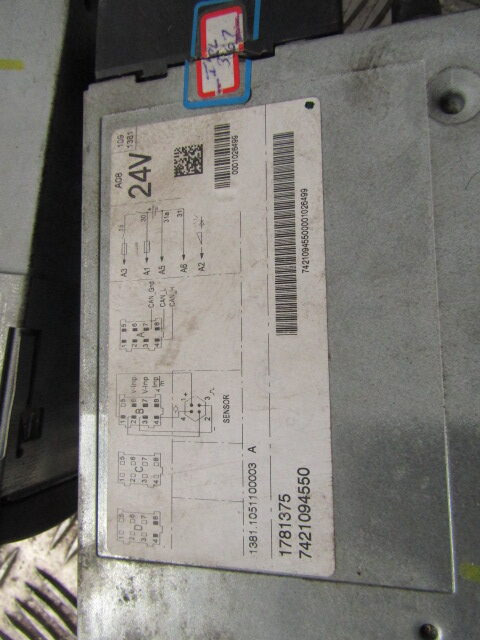 DAF XF 105 DIGI TACH VDO P/NO 1781375 - Elektrisk system for Lastebil: bilde 3 DAF XF 105 DIGI TACH VDO P/NO 1781375 - Elektrisk system for Lastebil: bilde 3