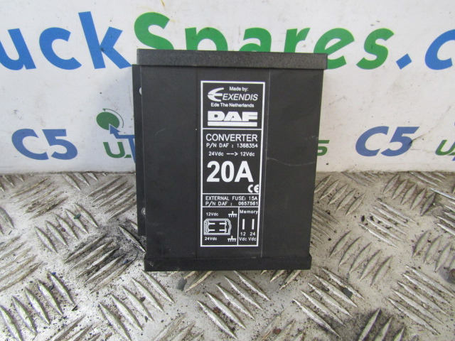 DAF XF 105 VOLTAGE DROPPER P/NO 1368354 - Elektrisk system for Lastebil: bilde 1 DAF XF 105 VOLTAGE DROPPER P/NO 1368354 - Elektrisk system for Lastebil: bilde 1