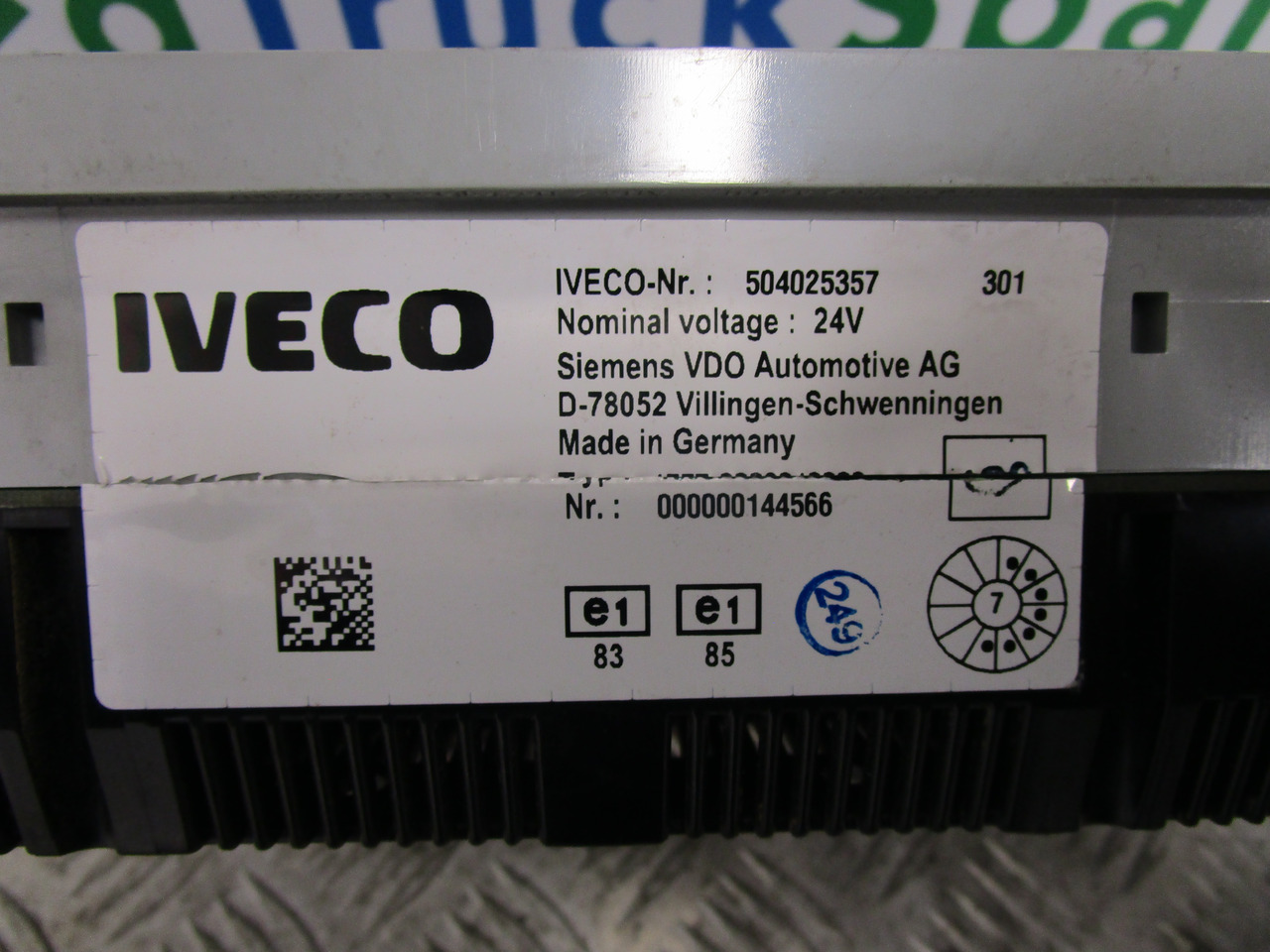 IVECO TECTOR CLOCK CLUSTER P/NO 504025357 - Elektrisk system for Lastebil: bilde 2 IVECO TECTOR CLOCK CLUSTER P/NO 504025357 - Elektrisk system for Lastebil: bilde 2