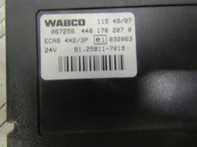 MAN TGL ECAS ECU P/NO 81.25811.7019 - Styreenhet for Lastebil: bilde 2 MAN TGL ECAS ECU P/NO 81.25811.7019 - Styreenhet for Lastebil: bilde 2