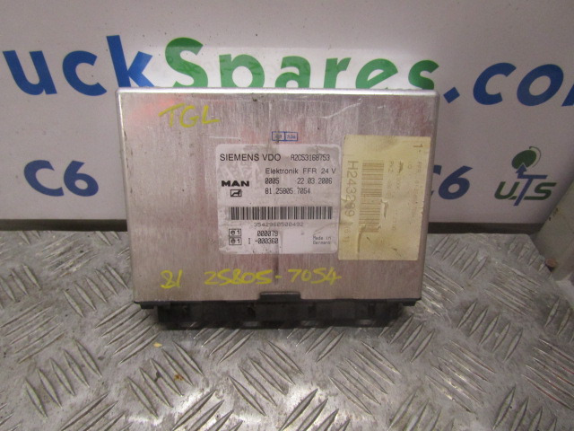 MAN TGL ELECTRONIC FFR UNIT P/NO 81.25805.7054 - Elektrisk system for Lastebil: bilde 1 MAN TGL ELECTRONIC FFR UNIT P/NO 81.25805.7054 - Elektrisk system for Lastebil: bilde 1