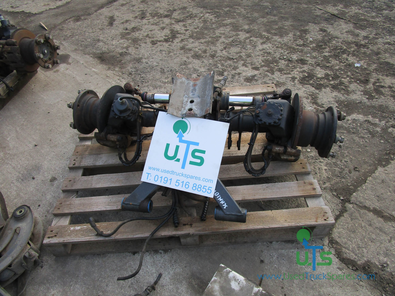SCHMIDT SWINGO 200 FRONT AXLE COMPLETE - Foraksel for Utility-/ Spesiell maskin: bilde 1 SCHMIDT SWINGO 200 FRONT AXLE COMPLETE - Foraksel for Utility-/ Spesiell maskin: bilde 1