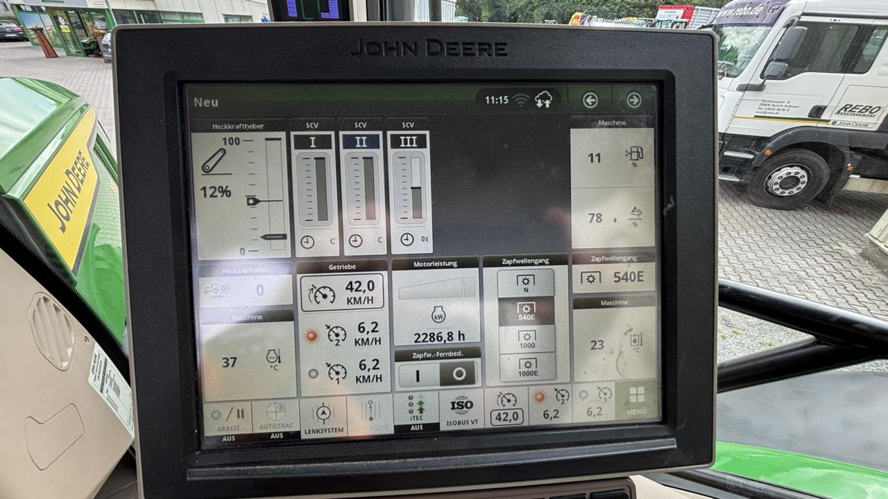 John Deere 6R195 - Traktor: bilde 2 John Deere 6R195 - Traktor: bilde 2