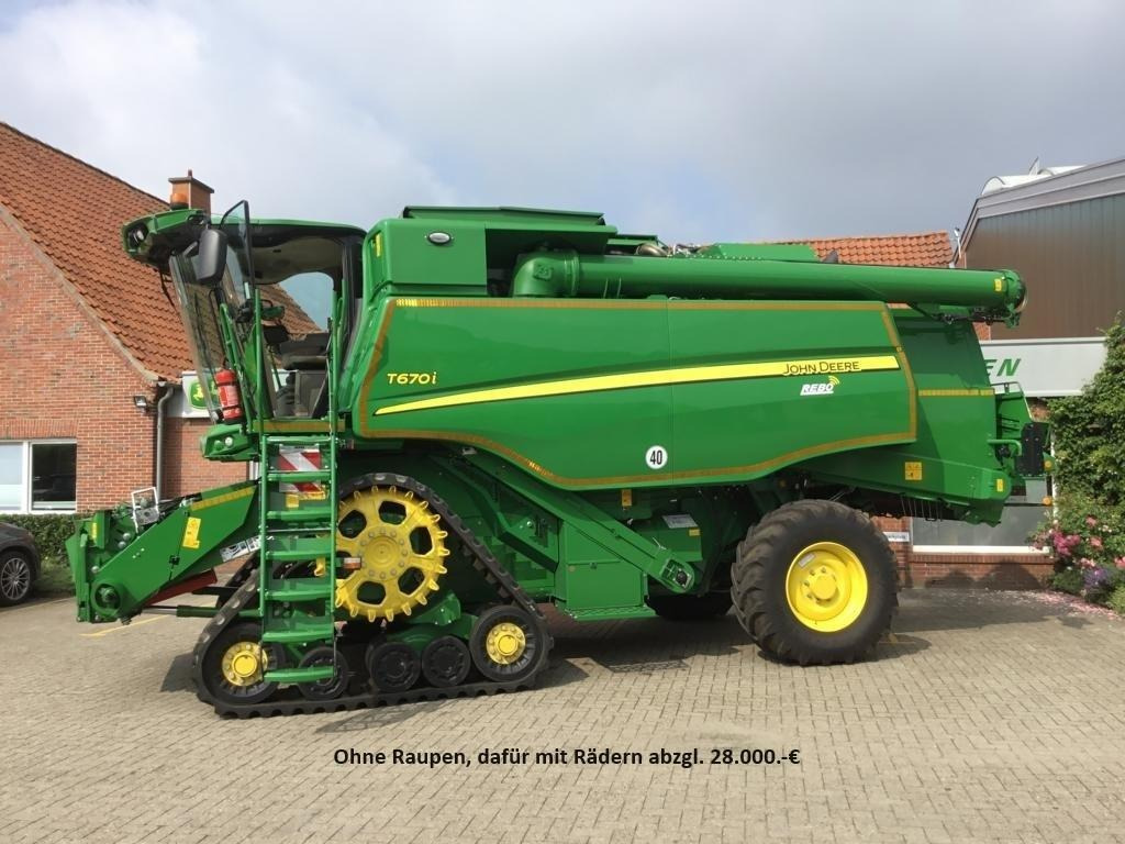 John Deere MÄHDRESCHER T670 LL - Skurtresker: bilde 1 John Deere MÄHDRESCHER T670 LL - Skurtresker: bilde 1