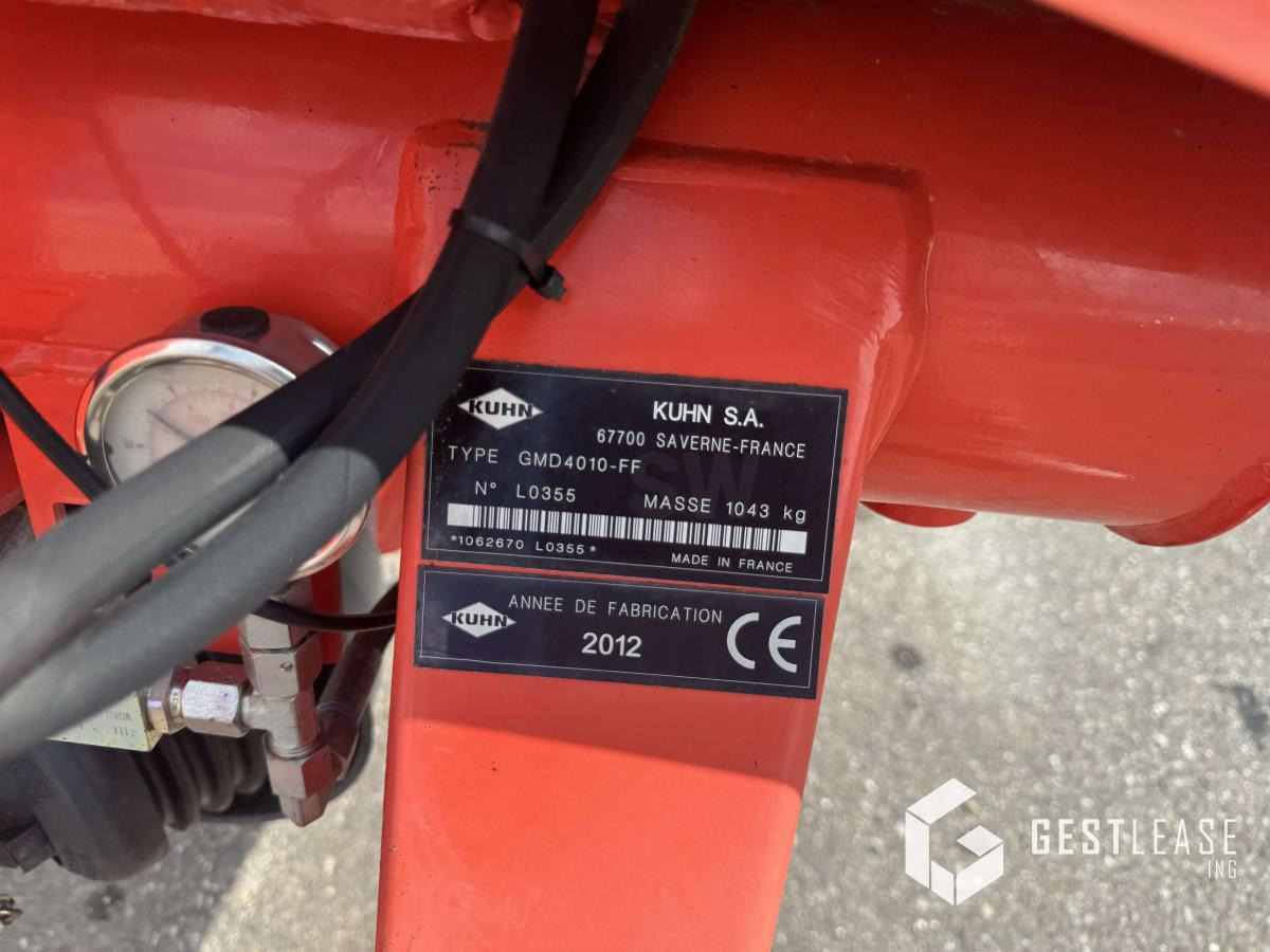 Slåmaskin Kuhn GMD 4010 FF: bilde 9