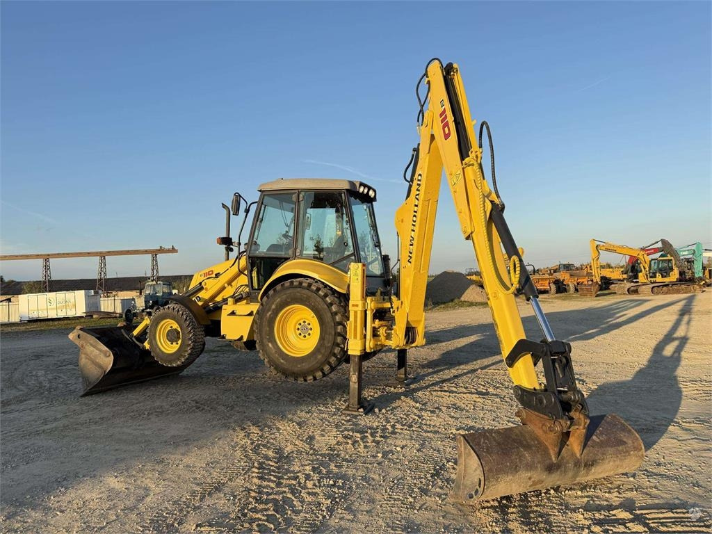 New Holland B 110-4PT , 2 quick couplers - Traktorgraver: bilde 5 New Holland B 110-4PT , 2 quick couplers - Traktorgraver: bilde 5