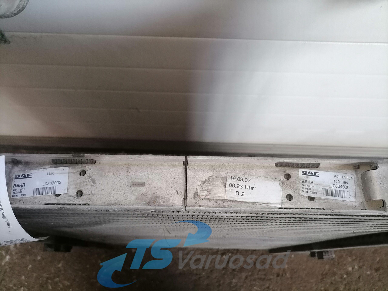 DAF Intercooler radiator 1691394 - Intercooler for Lastebil: bilde 5 DAF Intercooler radiator 1691394 - Intercooler for Lastebil: bilde 5