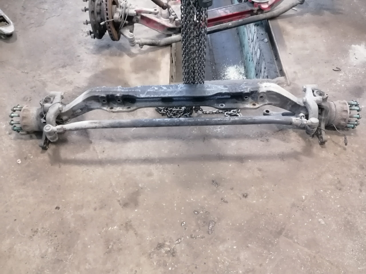 Mercedes-Benz Esisilla tala A9603310501 - Foraksel for Lastebil: bilde 2 Mercedes-Benz Esisilla tala A9603310501 - Foraksel for Lastebil: bilde 2