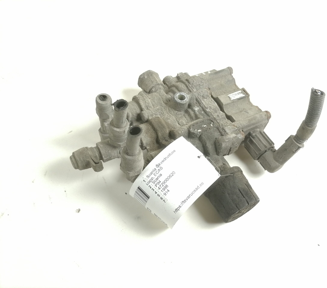 Scania Air suspension control valve, ECAS 4729000620 - Bremseventil for Lastebil: bilde 1 Scania Air suspension control valve, ECAS 4729000620 - Bremseventil for Lastebil: bilde 1
