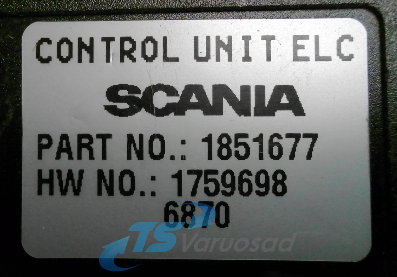 Scania Ecu, ECAS 1759698 - Styreenhet for Lastebil: bilde 4 Scania Ecu, ECAS 1759698 - Styreenhet for Lastebil: bilde 4