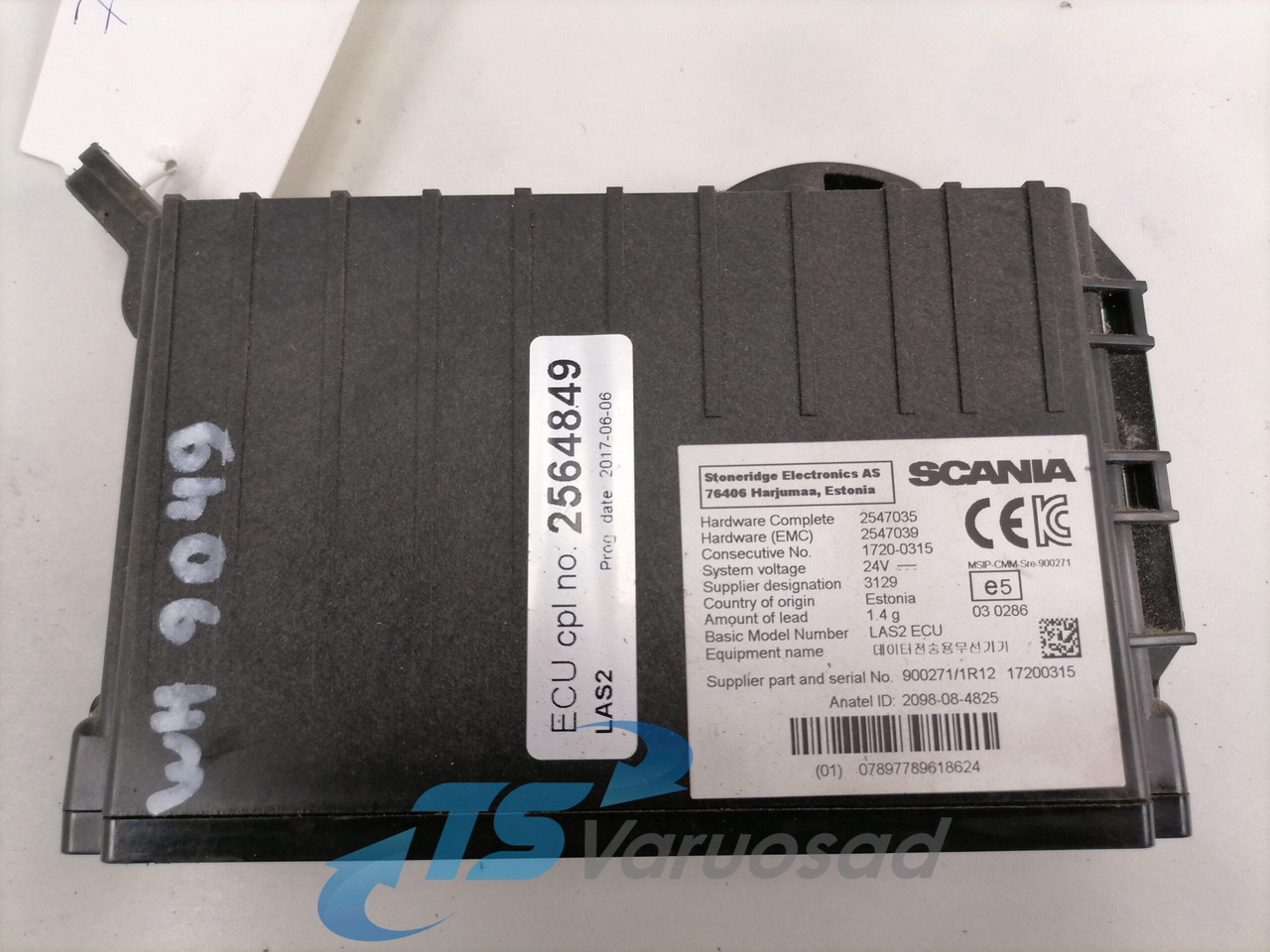 Scania Ecu, LAS 2564849 - Styreenhet for Lastebil: bilde 3 Scania Ecu, LAS 2564849 - Styreenhet for Lastebil: bilde 3