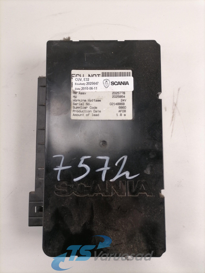 Scania Ecu, VIS 2025647 - Styreenhet for Lastebil: bilde 3 Scania Ecu, VIS 2025647 - Styreenhet for Lastebil: bilde 3