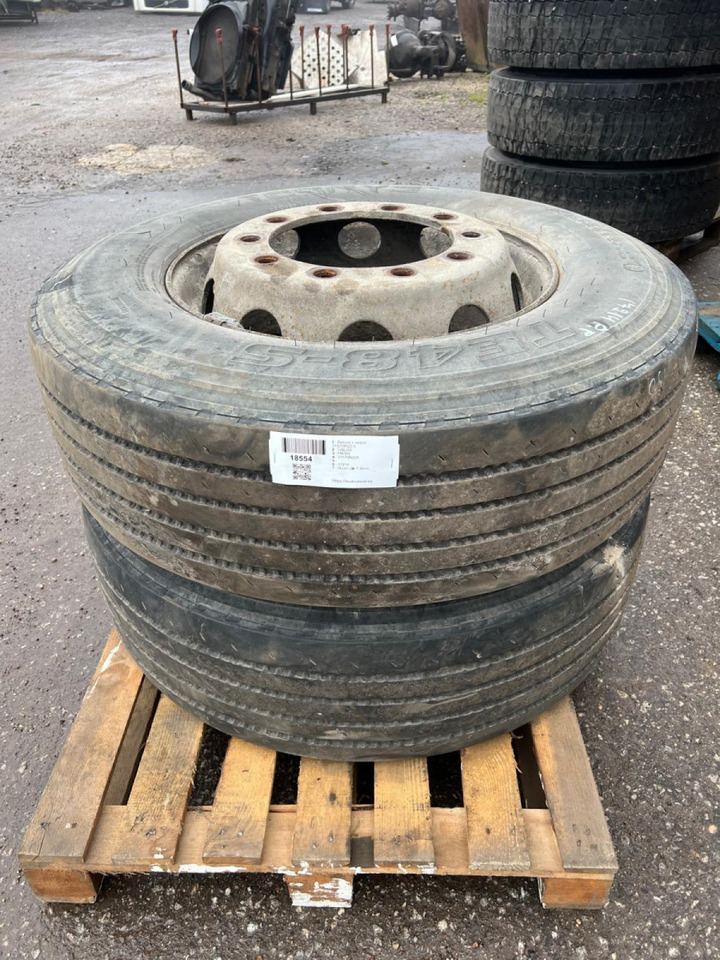 Volvo Rehvid + veljed 315/70R22.5 31570R225 - Dekk og felger for Lastebil: bilde 1 Volvo Rehvid + veljed 315/70R22.5 31570R225 - Dekk og felger for Lastebil: bilde 1