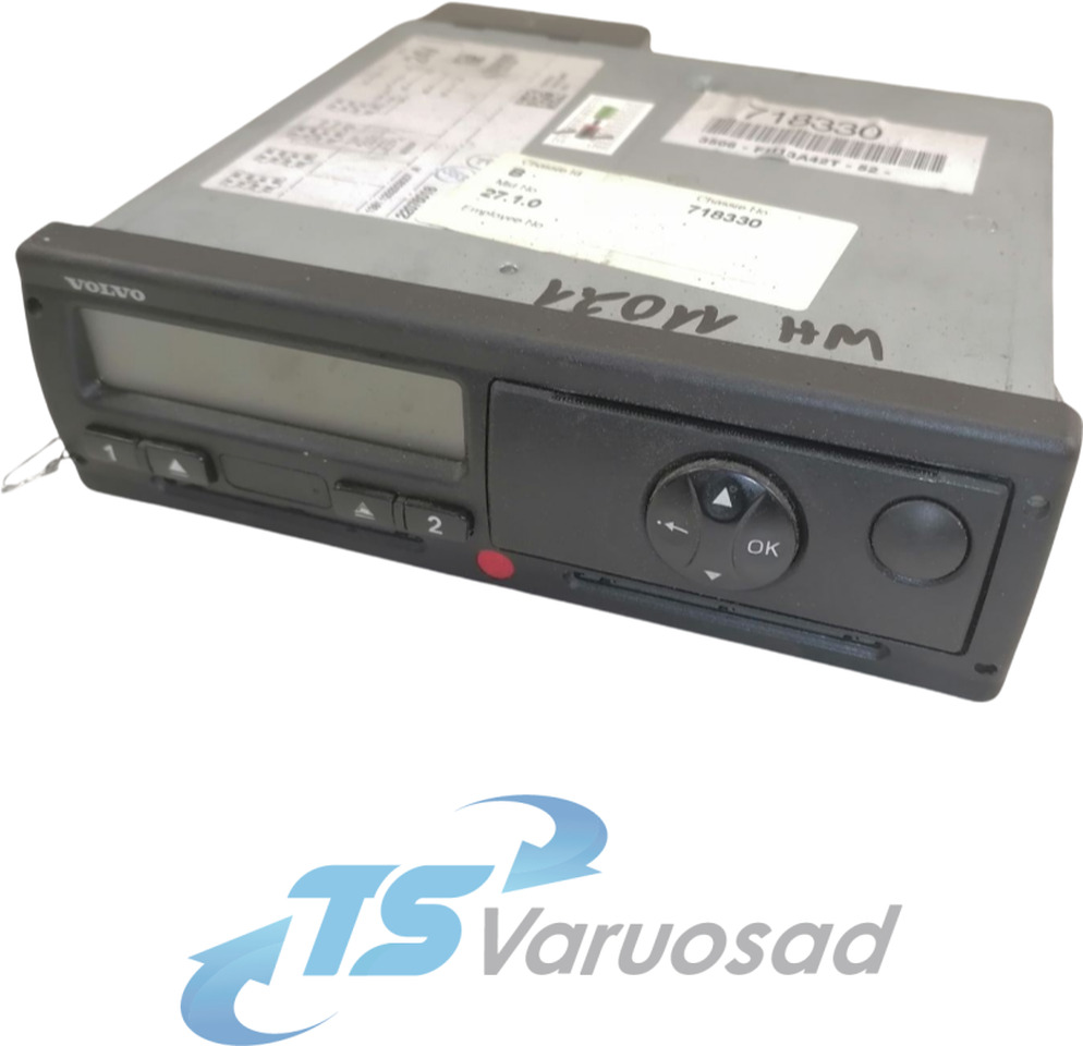 Volvo tachograph 22076018 - Fartsskriver for Lastebil: bilde 1 Volvo tachograph 22076018 - Fartsskriver for Lastebil: bilde 1