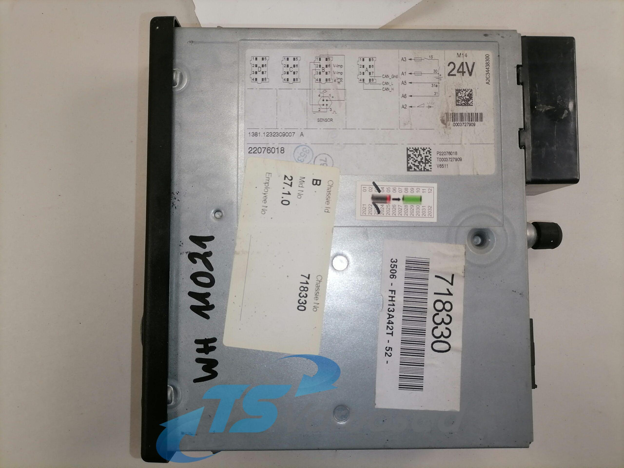 Volvo tachograph 22076018 - Fartsskriver for Lastebil: bilde 4 Volvo tachograph 22076018 - Fartsskriver for Lastebil: bilde 4