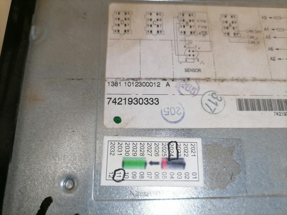 Volvo tachograph 7421930333 - Fartsskriver for Lastebil: bilde 5 Volvo tachograph 7421930333 - Fartsskriver for Lastebil: bilde 5