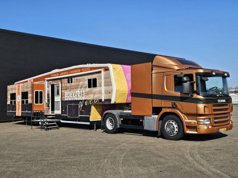 Scania P 280 + trailer - 2 X SLIDE OUT / CAMPER / WOHNMOBIL - Bobil: bilde 1 Scania P 280 + trailer - 2 X SLIDE OUT / CAMPER / WOHNMOBIL - Bobil: bilde 1