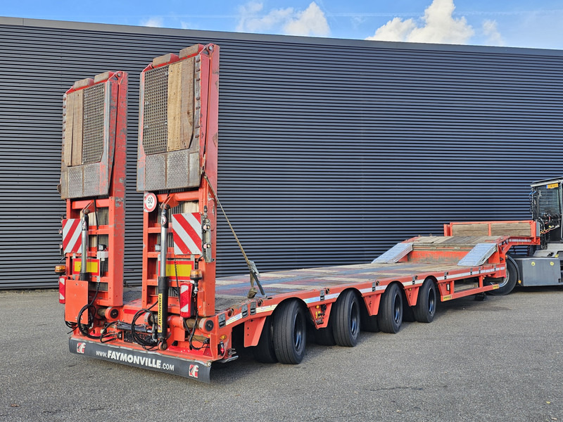 Faymonville F-S44-/ 4 x STEERING / HYDRAULIC RAMPS / EXTENDABLE - Lavloader semitrailer: bilde 3 Faymonville F-S44-/ 4 x STEERING / HYDRAULIC RAMPS / EXTENDABLE - Lavloader semitrailer: bilde 3