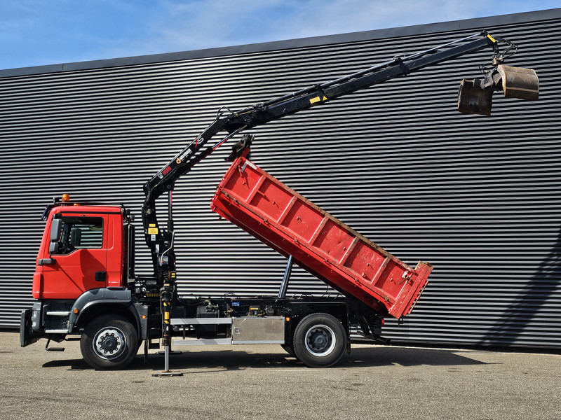 MAN TGM 18.250 / 4X4 / EEV / HIAB CRANE + TIPPER / SPRING - Tippbil, Kranbil: bilde 2 MAN TGM 18.250 / 4X4 / EEV / HIAB CRANE + TIPPER / SPRING - Tippbil, Kranbil: bilde 2