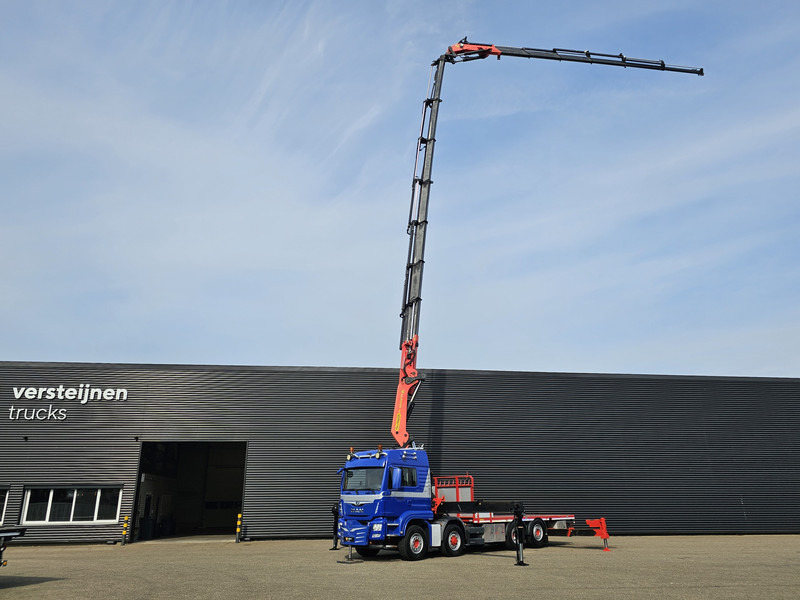 MAN TGS 35.500 8x4-6 / PALFINGER 92 t/m CRANE +JIB - Kranbil: bilde 2 MAN TGS 35.500 8x4-6 / PALFINGER 92 t/m CRANE +JIB - Kranbil: bilde 2