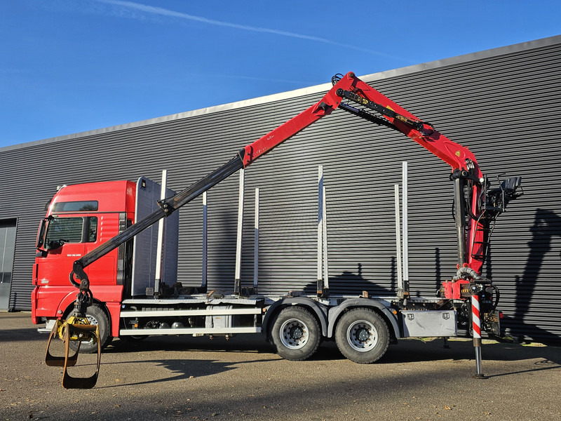MAN TGX 26.580 6x4 BL / RETARDER / EPSILON Q170Z96 / HOLZ - Kranbil: bilde 2 MAN TGX 26.580 6x4 BL / RETARDER / EPSILON Q170Z96 / HOLZ - Kranbil: bilde 2