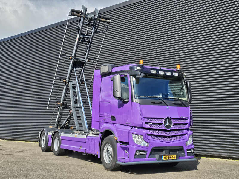 Mercedes-Benz AROCS 3345 / 6x2 / CONTAINER SYSTEM / CABLE - Lastebil med kabelsystem: bilde 2 Mercedes-Benz AROCS 3345 / 6x2 / CONTAINER SYSTEM / CABLE - Lastebil med kabelsystem: bilde 2