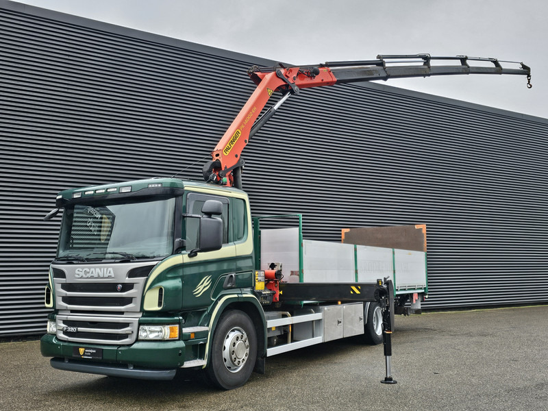 Scania P320 4x2 / PALFINGER PK 14002 CRANE / KRAN - Planbil, Kranbil: bilde 1 Scania P320 4x2 / PALFINGER PK 14002 CRANE / KRAN - Planbil, Kranbil: bilde 1
