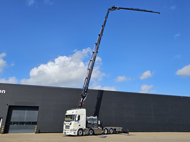 Scania R590 V8 / 8X2 / HIAB 1188 + JIB + WINCH - Planbil, Kranbil: bilde 4 Scania R590 V8 / 8X2 / HIAB 1188 + JIB + WINCH - Planbil, Kranbil: bilde 4