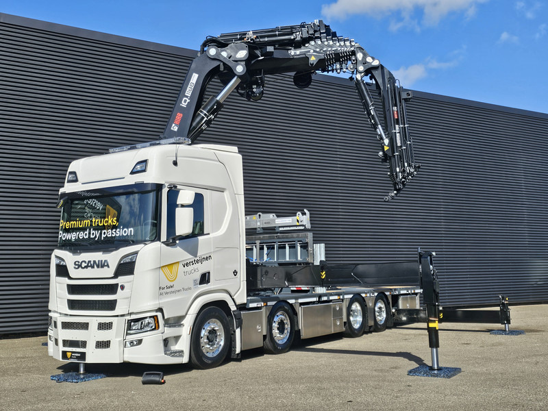 Scania R590 V8 / 8X2 / HIAB 1188 + JIB + WINCH - Planbil, Kranbil: bilde 3 Scania R590 V8 / 8X2 / HIAB 1188 + JIB + WINCH - Planbil, Kranbil: bilde 3