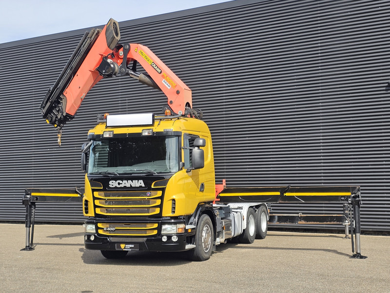 Trekkvogn Scania G400 6x2 / PALFINGER PK 60002 / WINCH / BALLAST: bilde 9