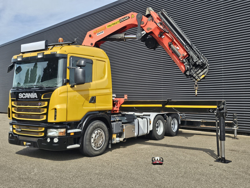 Trekkvogn Scania G400 6x2 / PALFINGER PK 60002 / WINCH / BALLAST: bilde 13