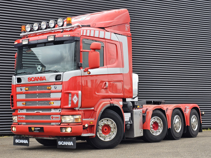 Scania R 164.580 8x4-4 / MANUAL / RETARDER / BIG AXLE / 150T - Trekkvogn: bilde 1 Scania R 164.580 8x4-4 / MANUAL / RETARDER / BIG AXLE / 150T - Trekkvogn: bilde 1