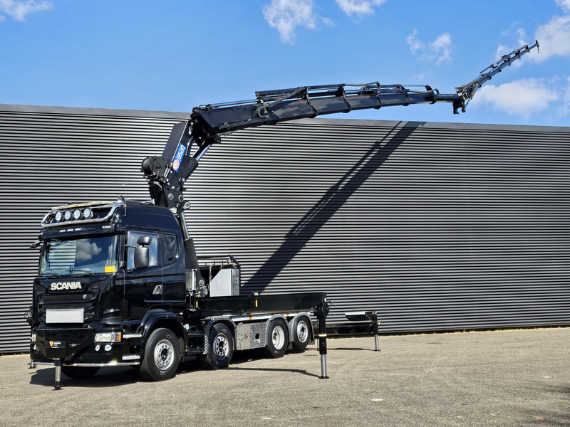 Scania R490 / 8x2 / HMF 85 TM CRANE / WINCH / JIB - Trekkvogn: bilde 1 Scania R490 / 8x2 / HMF 85 TM CRANE / WINCH / JIB - Trekkvogn: bilde 1