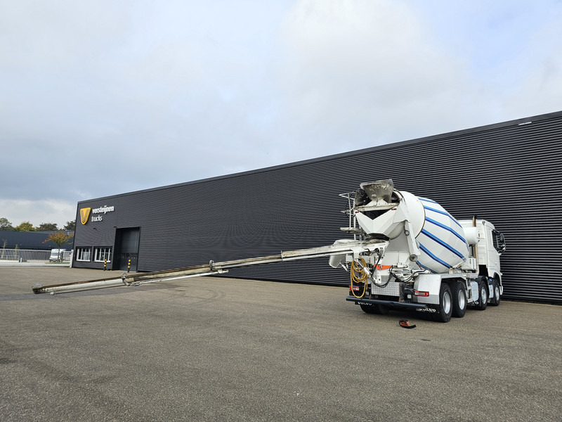 Leie Volvo FH 540 8x4 / BOOGIE LIFT / 10m3 PUTZMEISTER - CONCRETE-MIXER / BETON-MISCHER Volvo FH 540 8x4 / BOOGIE LIFT / 10m3 PUTZMEISTER - CONCRETE-MIXER / BETON-MISCHER: bilde 10