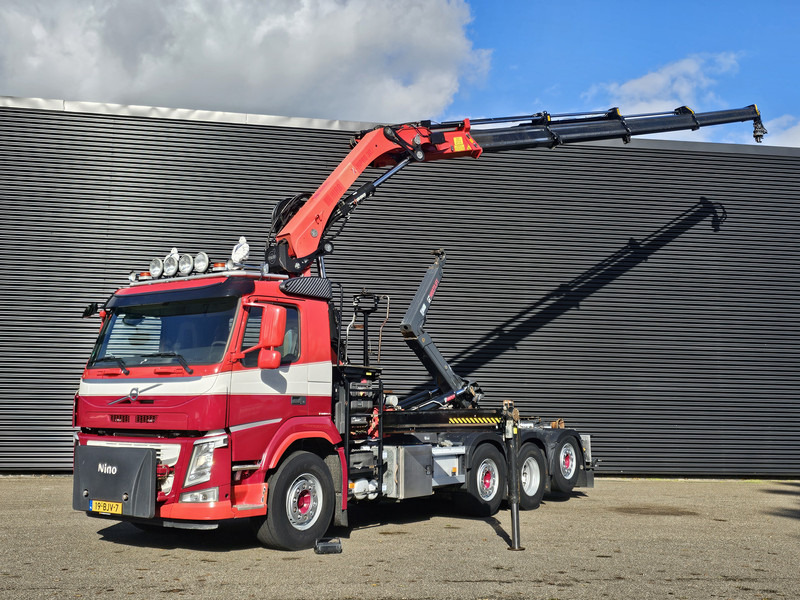 Volvo FM 420 8x2 / HIAB HOOKLIFT + 30 t/m CRANE - KRAN - Krokbil, Kranbil: bilde 1 Volvo FM 420 8x2 / HIAB HOOKLIFT + 30 t/m CRANE - KRAN - Krokbil, Kranbil: bilde 1