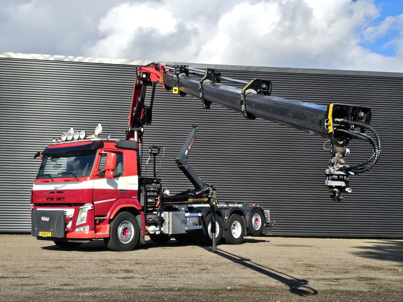 Volvo FM 420 8x2 / HIAB HOOKLIFT + 30 t/m CRANE - KRAN - Kranbil: bilde 3 Volvo FM 420 8x2 / HIAB HOOKLIFT + 30 t/m CRANE - KRAN - Kranbil: bilde 3